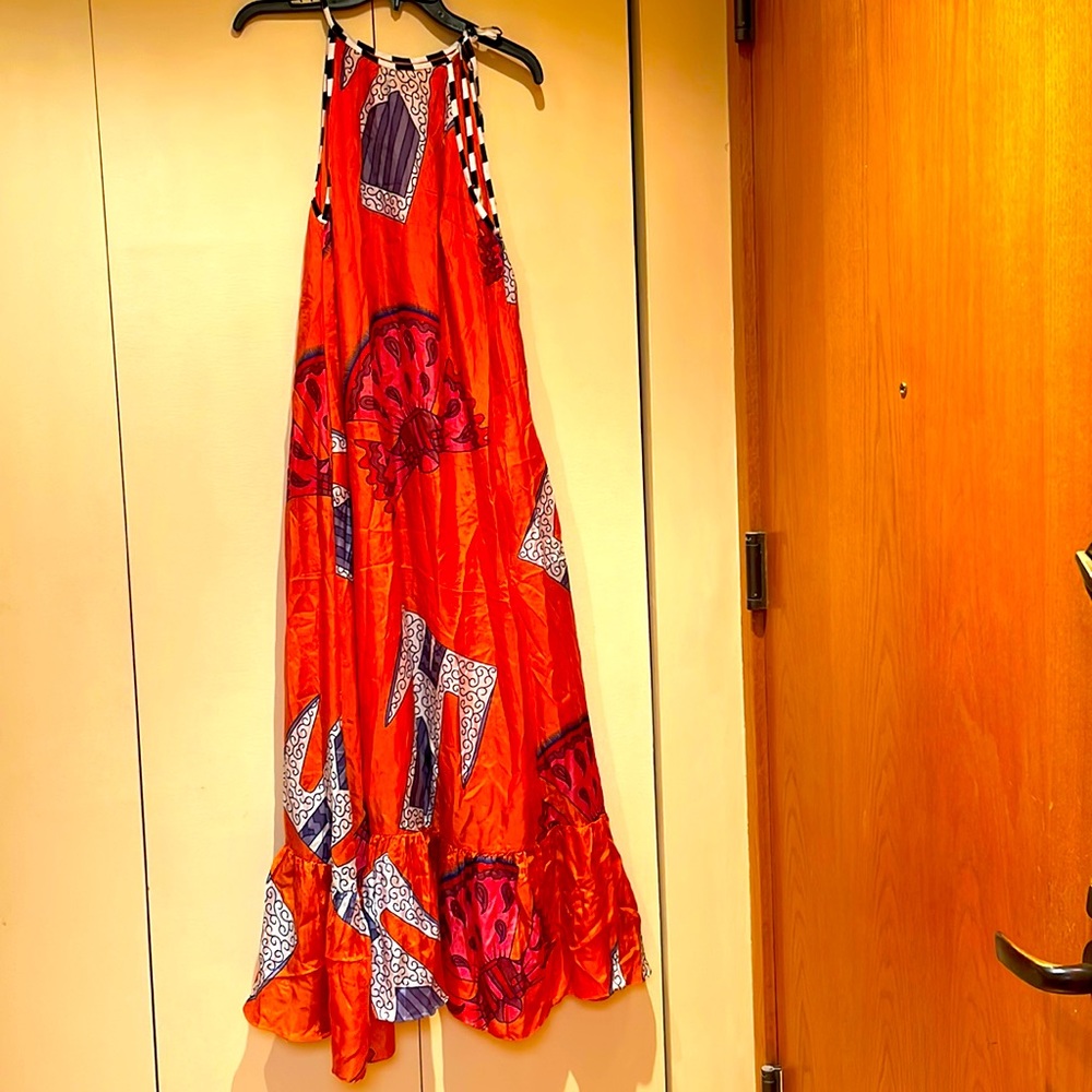 Silk dress like new